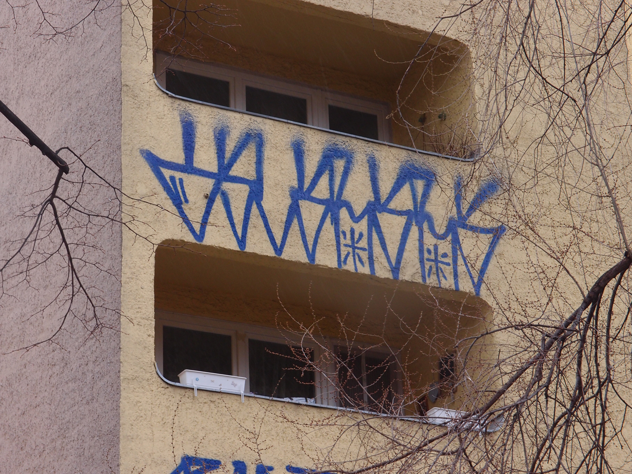 fotos de pixação em Berlim 2018/19